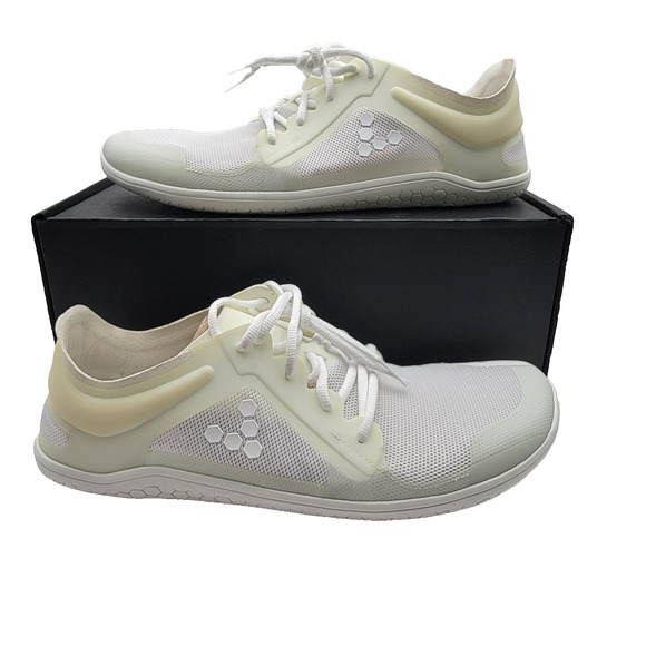 Vivobarefoot Shoes Mens Sz 11 White Recycled Mesh Barefoot Sneaker 309092-06 259